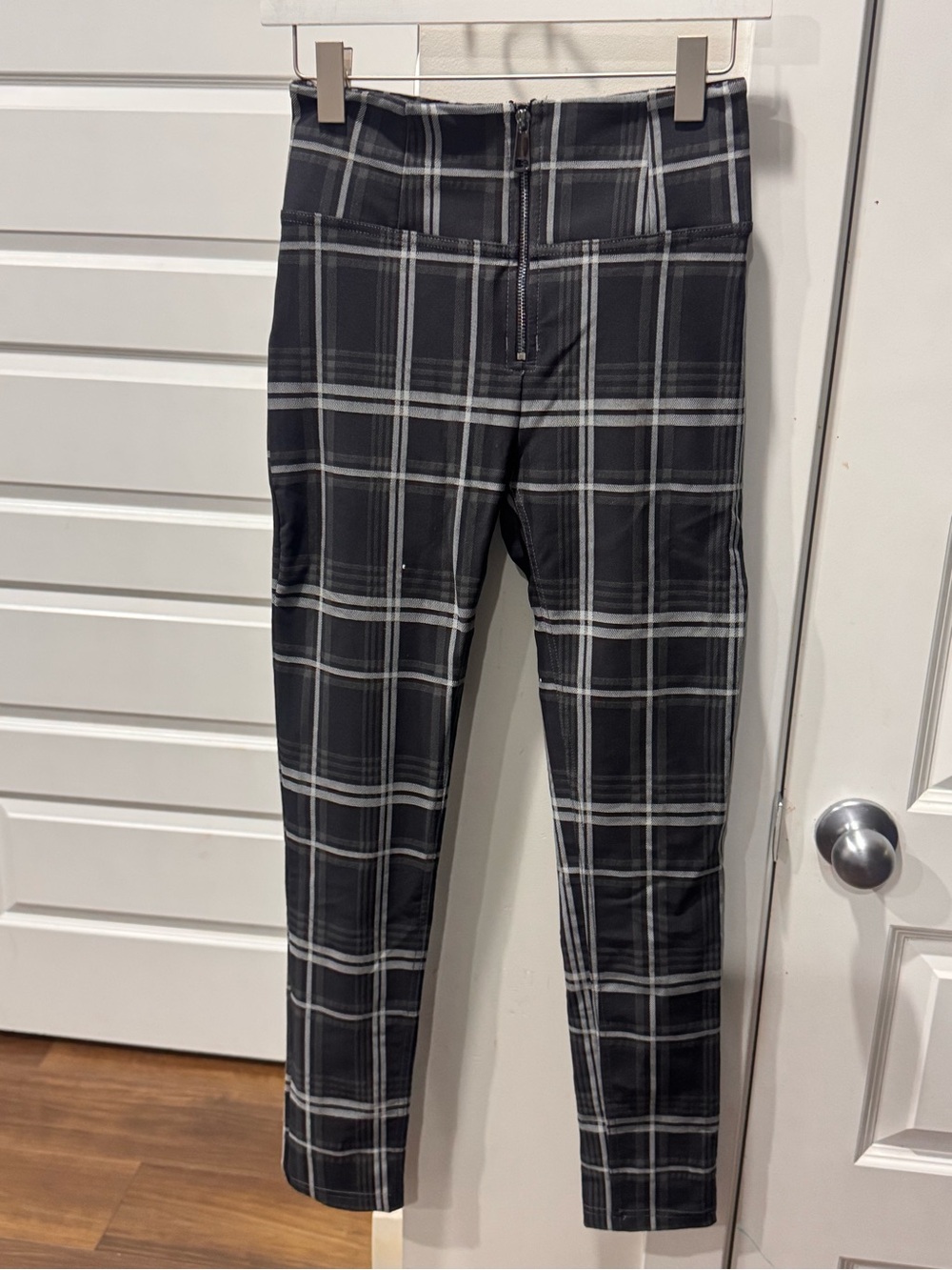 Freddy high rise plaid brand new!